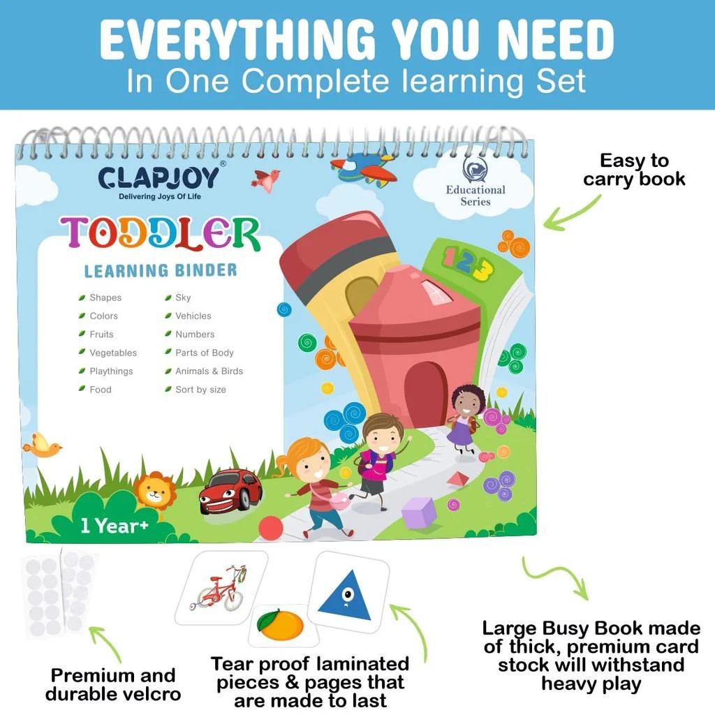Toddler Learning Binder